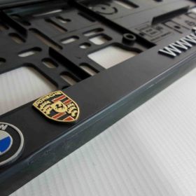 Referencje ramki do tablic rejestracyjne - Porsche, BMW
