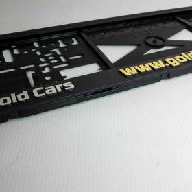 Referencje ramki do tablic rejestracyjne - Gold Cars