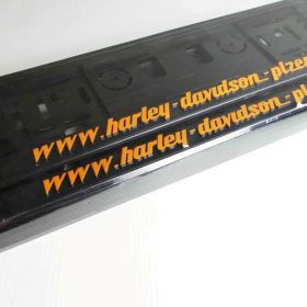 Referencje ramki do tablic rejestracyjne - Harley - Davidson