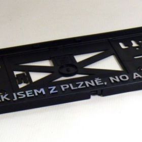Referencje ramki do tablic rejestracyjne - HC Plze