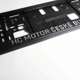 Referencje ramki do tablic rejestracyjne - HC Motor esk Budjovice