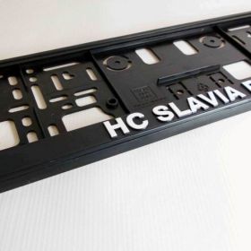 Referencje ramki do tablic rejestracyjne - HC Slavia Praha