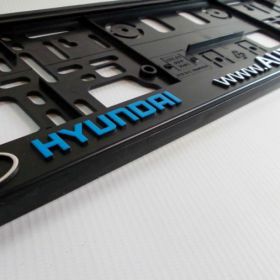 Referencje ramki do tablic rejestracyjne - Hyundai