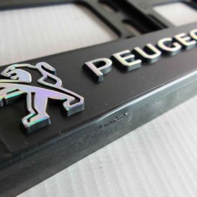 Referencje ramki do tablic rejestracyjne - Peugeot