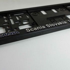 Referencje ramki do tablic rejestracyjne - Scania