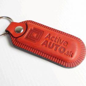 Breloki skrzane i gumowe z logo - referencje - Auto Active