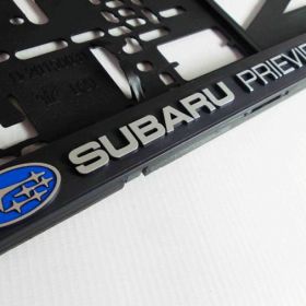 Referencje ramki do tablic rejestracyjne - Subaru