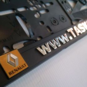 Referencje ramki do tablic rejestracyjne - Renault