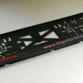 Referencje ramki do tablic rejestracyjne - Toyota