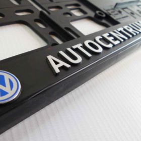 Referencje ramki do tablic rejestracyjne - VW