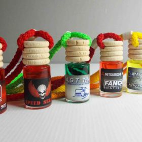 Perfumy samochodowe - referencje - Lahvikov parfmy s Vam potiskem