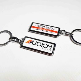 Breloki skrzane i gumowe z logo - referencje - Autokom