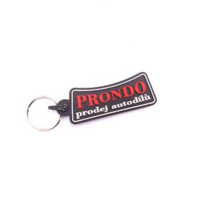 Breloki skrzane i gumowe z logo - referencje - Prondo
