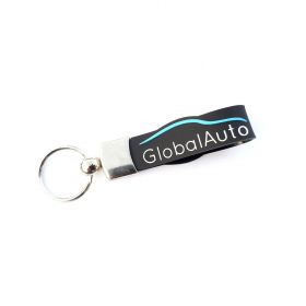 Breloki skrzane i gumowe z logo - referencje - Global Auto