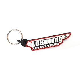 Breloki skrzane i gumowe z logo - referencje - Loracing