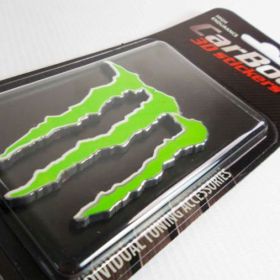 Naklejki 3D - naklejki samochodowe - Monster Energy