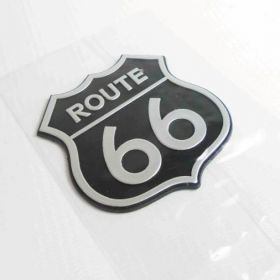 Naklejki 3D - naklejki samochodowe - Route 66