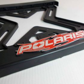 ramki do tablic motocykl - uchwyty na tablice rejestracyjne - Polaris