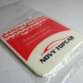 Perfumy samochodowe - referencje - Nov Topcar