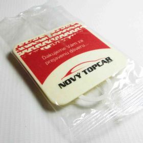 Perfumy samochodowe - referencje - Nov Topcar