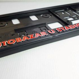 Referencje ramki do tablic rejestracyjne - Autobazar u stadionu