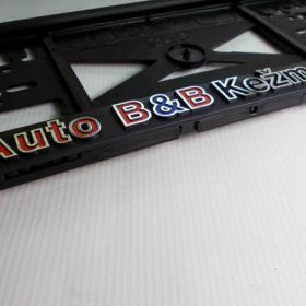Referencje ramki do tablic rejestracyjne - Auto B&B
