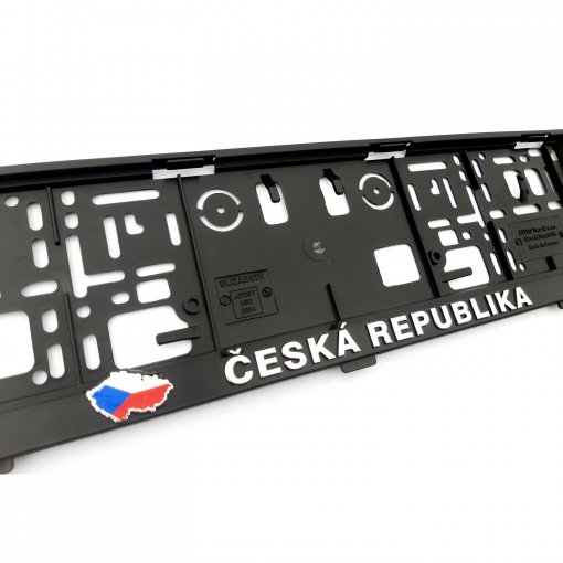 Ramka do tablic rejestracyjnej samochodu z nazw pastwa - Czeska